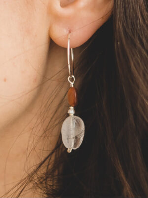 Crystal Pendant Earrings